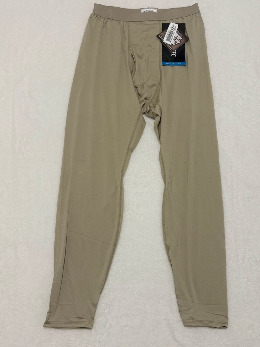 Men's Lightweight Thermal Long Johns - Beige